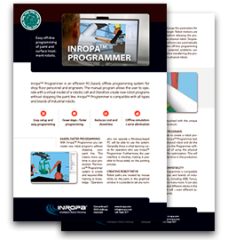 Inropa Programmer - easy manual robot paint programming